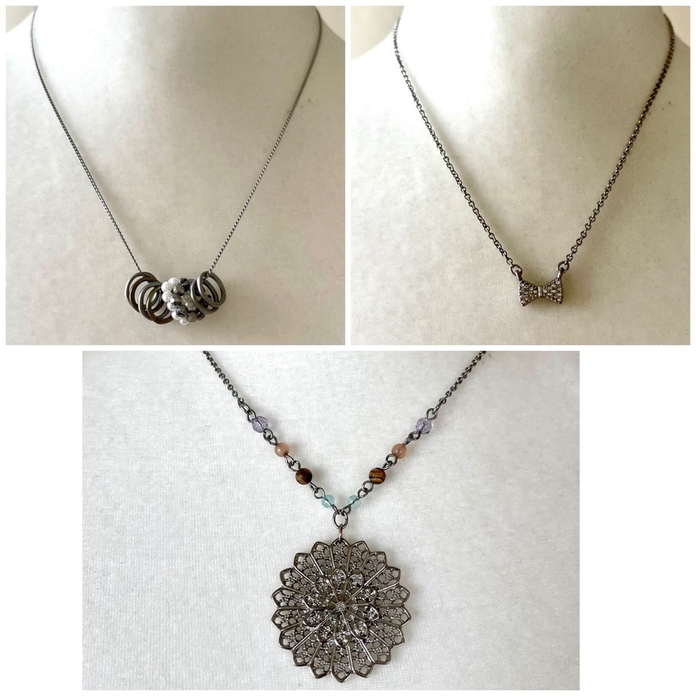 American Eagle 3 assorted necklaces